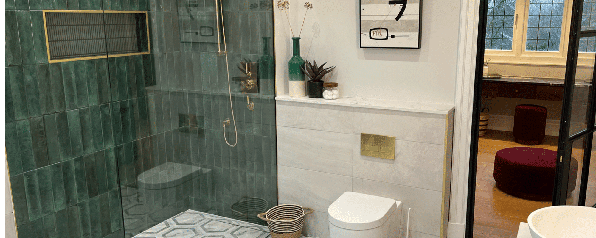 cut edges or smooth edges bathroom