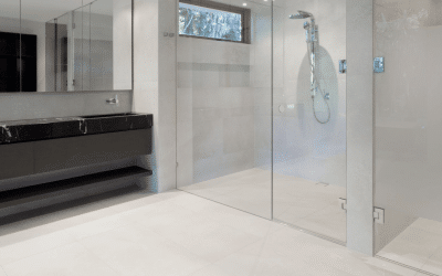 Are these bathroom floor tiles non-slip?