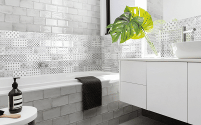 Tile your bathroom correctly and make it bigger