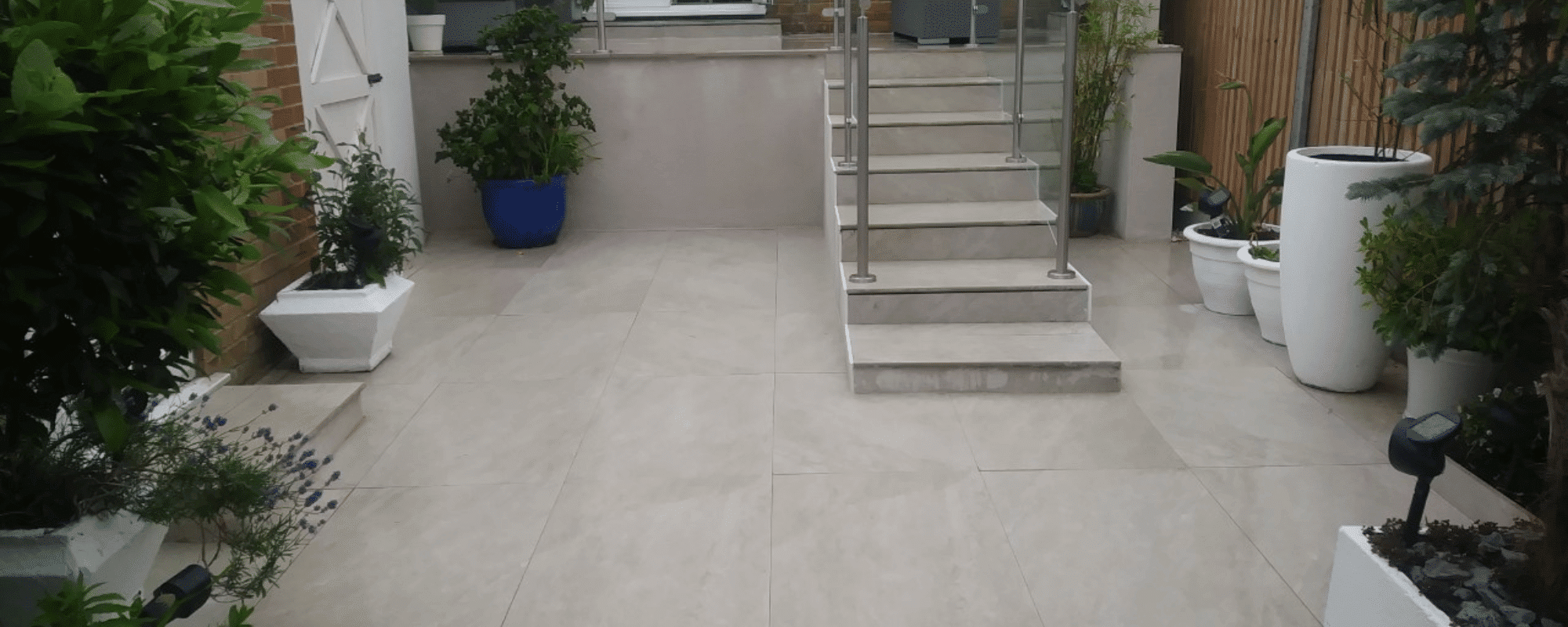 classical limestone patio tiles