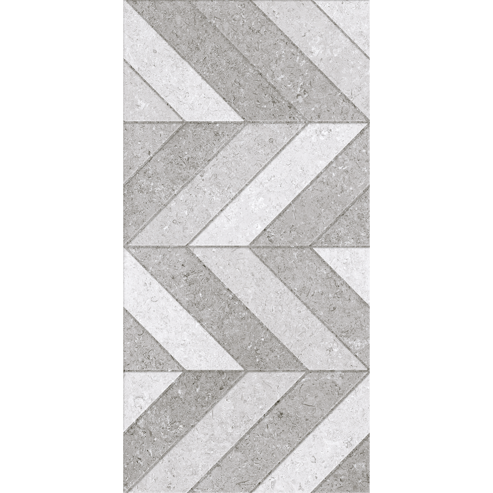 Palazzo Chevron Grey Wall Tiles