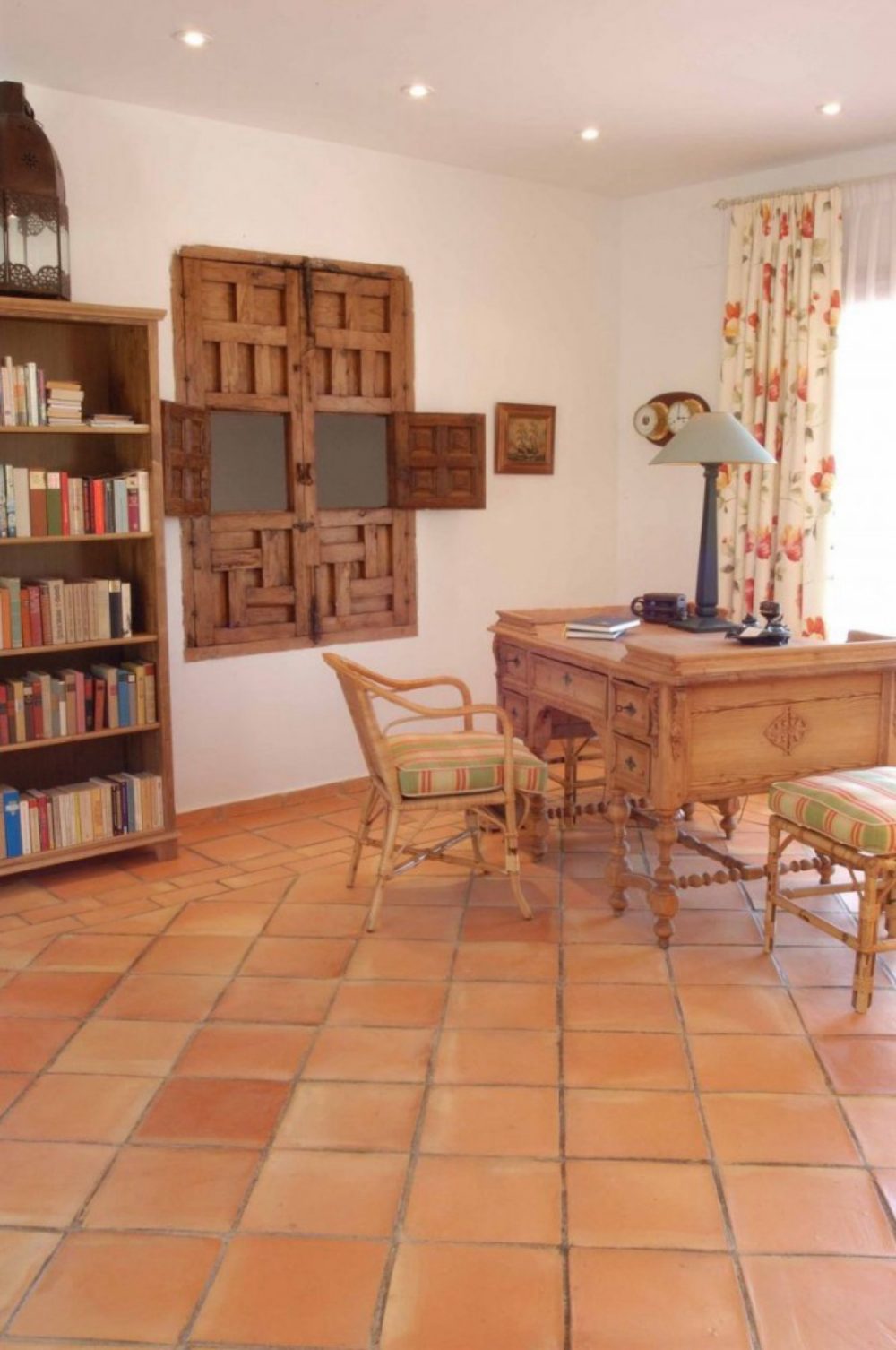 Spanish handmade terracotta floor tiles