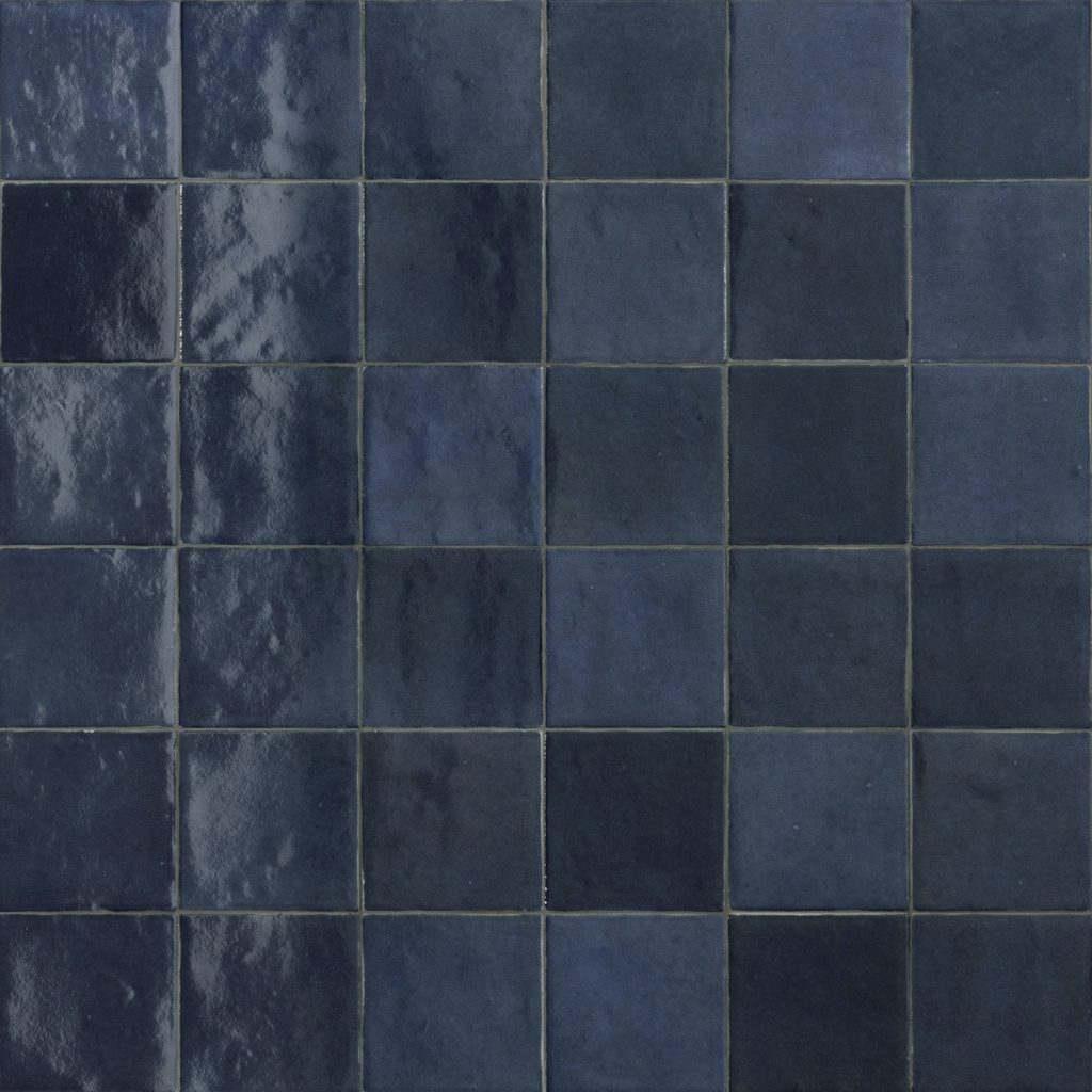 Dark Blue Zellige Tiles