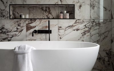 Marble Bathroom Project with Beckett and Beckett Interiors
