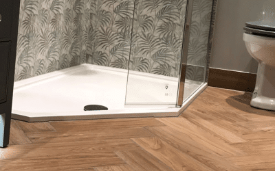 Where can I use wood effect tiles?