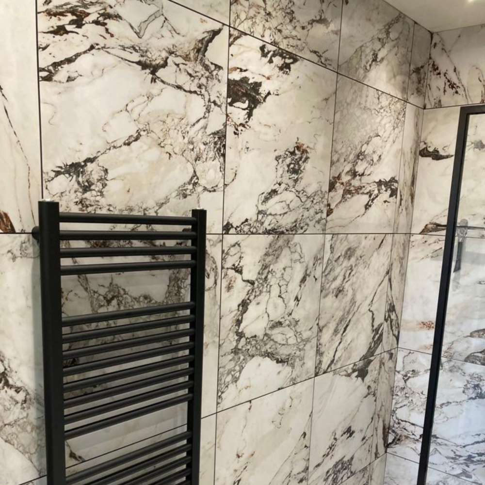 marble effect bathroom tiles