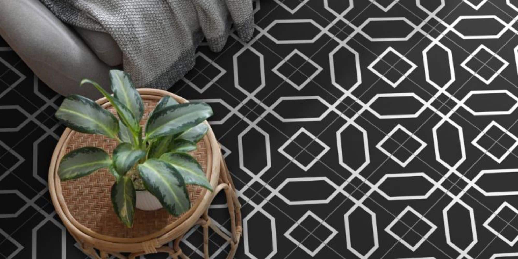 Achieving a Modern Bathroom with Patterned Tiles