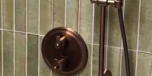 Crucible Musk bathroom wall tiles