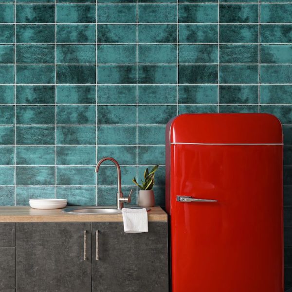 Colworth Forest Green Wall Tile - Image 3