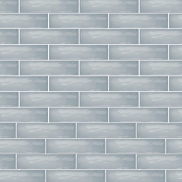 Cowdray Cornflower Blue Wall Tile - Image 4