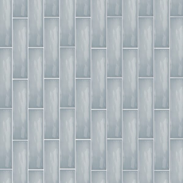 Cowdray Cornflower Blue Wall Tile - Image 2