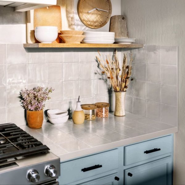 Folium Bianco White Wall Tile