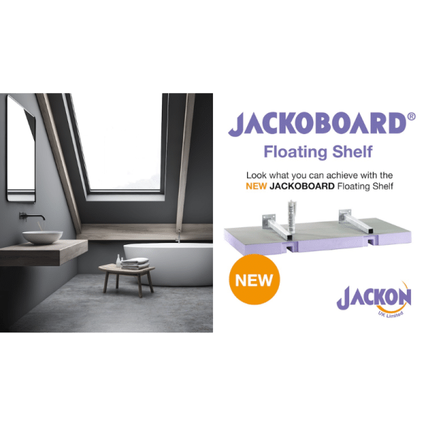 Jackoboard floating shelf