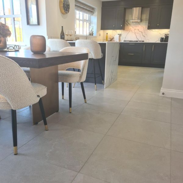 Stoneline Light Grey Floor Tile 600mm x 600mm