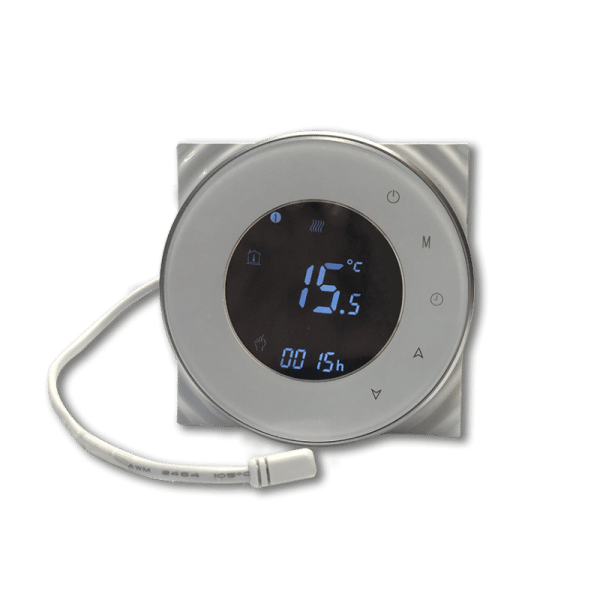 Warmtoes RS Wi-Fi round thermostat Black